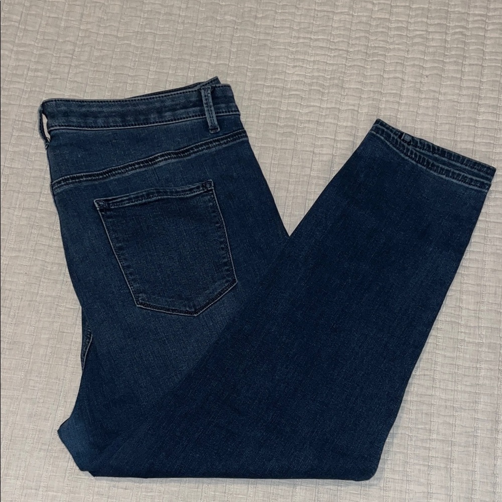Talbots 16 high rise crop jegging